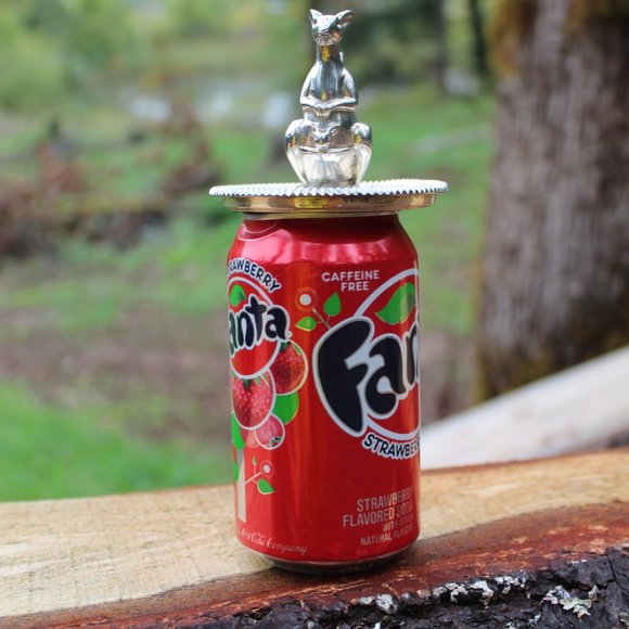 Vintage Kangaroo Ring Holder – Silver-Plated Trinket Dish – 3" – - Picture 5 of 6